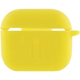 Силіконовий футляр для навушників AirPods 3 Жовтий / Neon Yellow - мініатюра 2