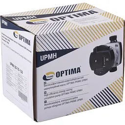 Насос циркуляційний енергоощадний Optima PRIME UPMH 25-70AUTO 130мм + гайки - мініатюра 5