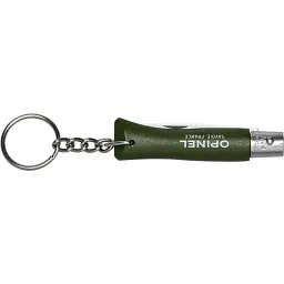 Ніж Opinel Keychain №4 VRI Inox. Колір - зелений - мініатюра 4