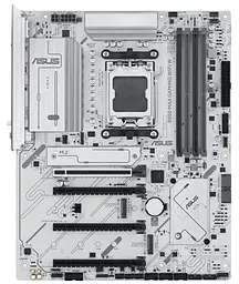 Материнська плата ASUS B850 MAX GAMING WIFI W White (B850 MAX GAMING WIFI W) (Socket AM5, AMD B850, ATX)