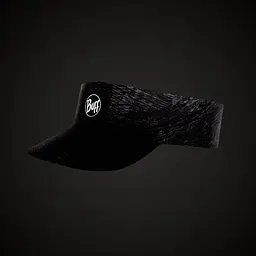 Козирок Buff PACK RUN VISOR rush graphite Чорний-Синій - мініатюра 3