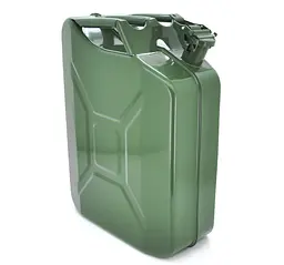 Каністра для палива металева вертикальна Voltronic Good Quality 20 л - мініатюра 2