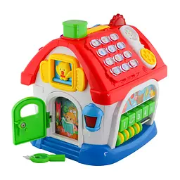 Ігровий центр KIDDI SMART – SMART-БУДИНОЧОК (українська, світло) KIDDI SMART 1903-UK - мініатюра 2