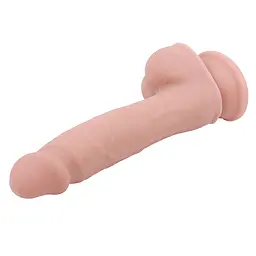 Фалоімітатор Mister Dixx Dual Density 7.6" 19.5 см тілесний - мініатюра 3