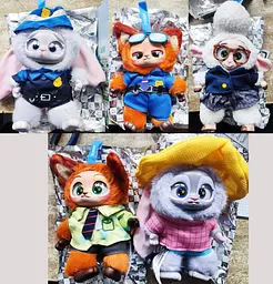 М'яка іграшка-брелок Zootopia від Miniso Лабубу в асортименті 208015-40 - мініатюра 5