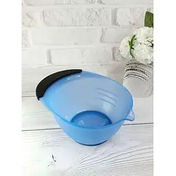 Миска EСТЕТ для фарбування прогумоване дно і ручка (20*20*10см)
