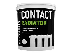 Емаль акрилова CONTACT Бiлий 2.5кг для радiаторів опалення