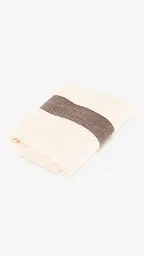 Рушник махровий 1107, Ring 24/2, армуль 50 х 90 см Молочний shop (4820190491985)