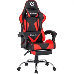 Геймерське крісло Defender Pilot Black/Red (64354) [75039] - мініатюра 3