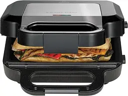 Мультимейкер Russell Hobbs 750 Вт комплект 3 пластини алюміній корпус нержав. сталь пластик чорний-срібний - мініатюра 8