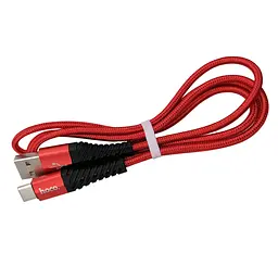 Кабель для зарядки телефона кабель USB-microUSB Hoco COOL DATA CABLE X38 1м 2.4А шнур микро usb юсб - миниатюра 5