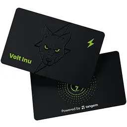 Криптогаманець Tangem 2.0 x Volt Inu на 3 карти (TG-VOLT) - мініатюра 2