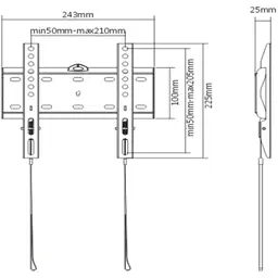 Кронштейн Gembird WM-42F-01 - мініатюра 2