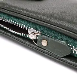 Стильний гаманець для жінок з відділенням під телефон ST Leather 23103 зелений - мініатюра 8