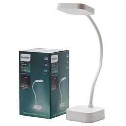 Світильник настільний Phillips Rock DSK211 PT 5W 5000K акумуляторний білий (929003241407) - мініатюра 4