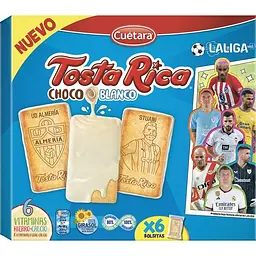 Печиво Cuetara Tosta Rica Choco Blanco 220г