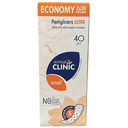 Прокладки щоденні NORMAL CLINIC Comfort ultra-cotton&slim 40шт