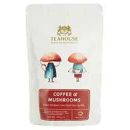 Кава мелена Teahouse Mushrooms з екстрактом грибів 100 г - мініатюра 2