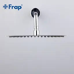 Тропічний душ Frap F28-3 нержавіюча сталь 300x300 мм, хром, Хром - мініатюра 2