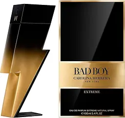 Оригінал Carolina Herrera Bad Boy Extreme 100 мл Парфумована вода - мініатюра 2