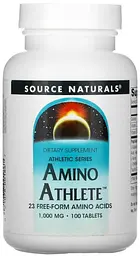 Амінокислоти Source Naturals Amino Athlete 1000 мг 100 таблеток