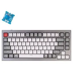 Клавиатура Keychron Q1 QMK Hot-Swappable Gateron Phantom Brown RGB Knob Space Grey (Q1N3_KEYCHRON)