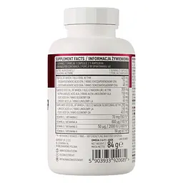 Омега кислоти з вітамінами OstroVit Omega 3-6-9 + ADEK, 60 капсул для комплексної підтримки організму - мініатюра 2