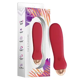 Вібратор для клітора Festival Luxo Red, 12 см (червоний) - мініатюра 4