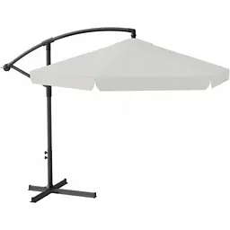 Садова парасоля GardenLine GAO1497 з LED підсвіткою Gray [144768] - мініатюра 3