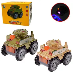 Інтерактивний танк Tumbling Tank зі світловими та звуковими ефектами (9804C) в асортименті