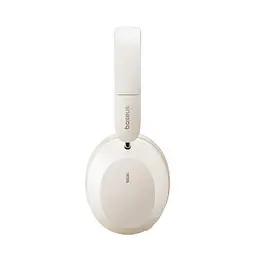 Бездротові навушники Baseus Bass 35 Max Wireless, ANC, BT5.3, AUX, 600mAh, 30-50h, White A00070800221-00 - мініатюра 2