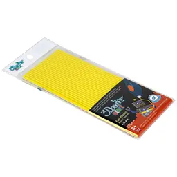 Стрижні для 3D-ручки 3Doodler Start 24 шт жовтий (3DS-ECO04-YELLOW-24)