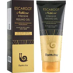Пілінг-гель для обличчя FarmStay Escargot Noblesse Intensive Peeling Gel, з муцином равлика, 180 мл - мініатюра 2