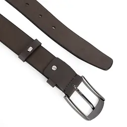 Ремінь чоловічий шкіряний Handycover НС-3428 XXL коричневий (145 см) - мініатюра 3