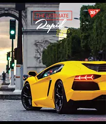 Набір зошитів Yes Rapid drive А5 в лінійку 12 аркушів 10 шт. (765173) - мініатюра 3