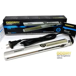 Професійна Плойка Випрямляч GEEMY GM-416 CERAMIC COATING PLATE, Праска для волосся з температурним контролем 150-230°C - мініатюра 9