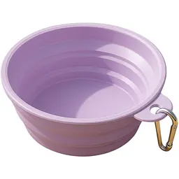 Силіконова складна дорожня миска Derby Summer Collapsible silicone pet bowl