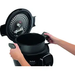 Мультиварка-скороварка Tefal Cook4me+ Connect 1600 Вт чорна (CY855830) - мініатюра 10