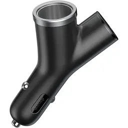 Автомобільний зарядний пристрій Baseus Y Type Car Charger Black (CCALL-YX01) [169696] - мініатюра 4