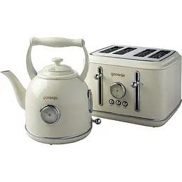 Електрочайник Gorenje K 17 CLIN biege 1.7 л (00000024352) - мініатюра 3