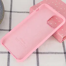 Чохол Silicone Case AA для Apple iPhone 11 Pro 5.8" Розовий / Pink - мініатюра 3