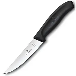Кухонний ніж Victorinox SwissClassic Carving лезо 12см з чорн. ручкою (блістер)