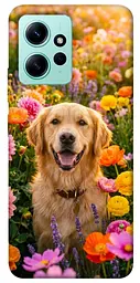 TPU чохол Demsky Flowery labrador для Xiaomi Redmi Note 12 4G