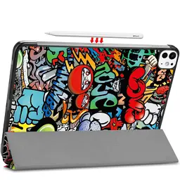 Чохол до планшета BeCover Smart Case Apple iPad Pro 11" M4 2024 Graffiti (711637) - мініатюра 4