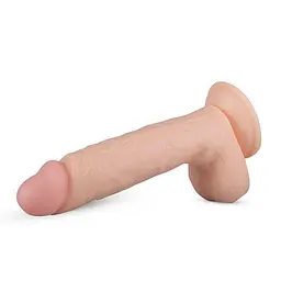 Фалоімітатор EasyToys Glynn, 24 см (тілесний) - мініатюра 3