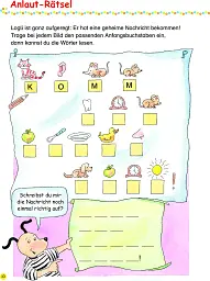 Spielerisch Deutsch lernen. Grundwortschatz-Ratsel fur das 1. Schuljahr - мініатюра 2