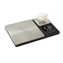 Ваги кухонні KitchenAid Measuring з подвійною платформою срібні (KQ909G) - мініатюра 5