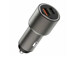 Автомобільний зарядний пристрій WiWU PC100 Black - мініатюра 3