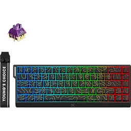 Клавіатура MCHOSE Ace 68 RGB TTC Dragon Lord Magnetic Switch Black Topographic (MC-ACE68-33) [161123] - мініатюра 2