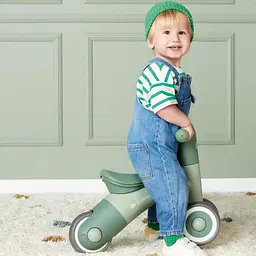 Каталка-біговел Kinderkraft Minibi Leaf Green зелена (KRMIBI00GRE0000) - мініатюра 11